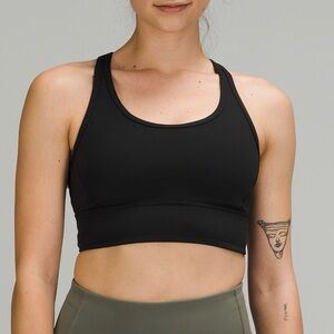 lululemon Mesh-Back Longline Train Bra - Medium Support, B/C Cup